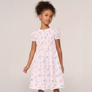 Janie and Jack - Charlotte Floral Smocked Dress